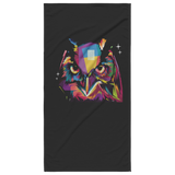 Frank The Owl Beach Towel