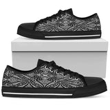 I'm Gonna Love Me Again Black Low Top Shoe