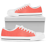 Salmon Low Top Shoes