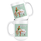 Long Story Short White Mug