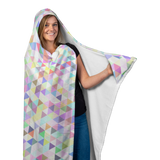 Up-town Girl Fleece Or Sherpa Hoodie Blanket