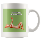 Fancy White Mug