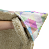 Up-town Girl Fleece Or Sherpa Hoodie Blanket