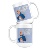 Smiling On The Outside White Mug