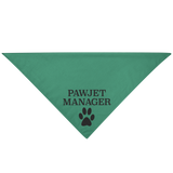 Pawjet Manager Pet Bandana