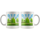 Girl Say Something White Mug