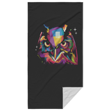 Frank The Owl Beach Towel