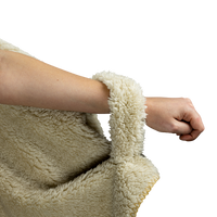 Up-town Girl Fleece Or Sherpa Hoodie Blanket