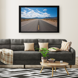 Road to happiness Framed poster