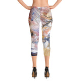 Help I'm Stepping Into The Twilight Zone Capri Leggings