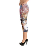 Help I'm Stepping Into The Twilight Zone Capri Leggings