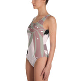 Gold Shimmering Sand One-Piece Swimsuit