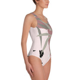 Gold Shimmering Sand One-Piece Swimsuit