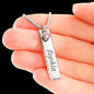 Name Plate Pendent Personalized