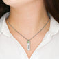 Name Plate Pendent Personalized
