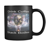 Black - Drink Coffee - Stack Bodies