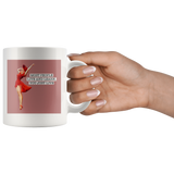 Just Live White Mug