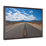 Road To Happiness Horizontal Framed Premium Gallery Wrap Canvas