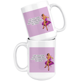 Can You Look The Other Way White Coffee Mug