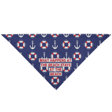 Stays At The Beach Pet Bandana