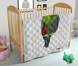 Larry Eclectus Premium quilt