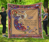 Love To Happiness Premium Quilt