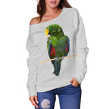 Larry Eclectus Women's Off Shoulder Sweater