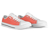 Salmon Low Top Shoes