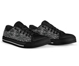 I'm Gonna Love Me Again Black Low Top Shoe