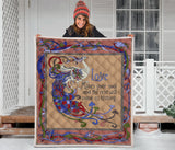 Love To Happiness Premium Quilt