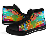 I Fly Across The Globe High Top Shoe