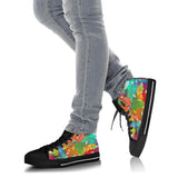 I Fly Across The Globe High Top Shoe