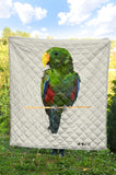 Larry Eclectus Premium quilt