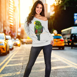 Larry Eclectus Women's Off Shoulder Sweater