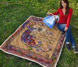 Love To Happiness Premium Quilt