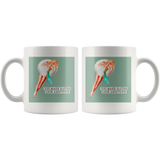 Look Ambitious White Mug