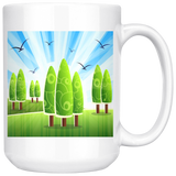 Girl Say Something White Mug