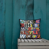 Las Vegas Oldtown LIghts Premium Pillow