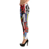 Las Vegas Oldtown Letters Leggings