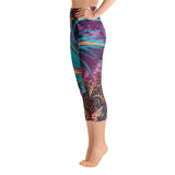 Feather State Of Mind Yoga Capri Leggings
