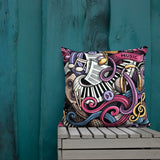 Dropped Two Mixtapes Premium Pillow