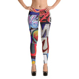 Las Vegas Oldtown Letters Leggings