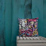 Dropped Two Mixtapes Premium Pillow