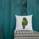 Larry The Eclectus Premium Pillow