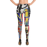 Las Vegas Oldtown Letters Leggings
