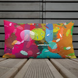 I Fly Across The Globe Premium Pillow