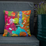 I Fly Across The Globe Premium Pillow