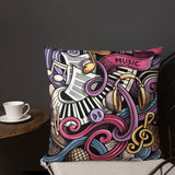 Dropped Two Mixtapes Premium Pillow