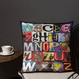 Las Vegas Oldtown LIghts Premium Pillow