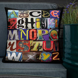 Las Vegas Oldtown LIghts Premium Pillow